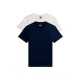 тениска,мъжки,тениски,дамски,тениски,tommy,jeans,dm0dm20687,short,sleeve,t,shirt,2,units,blue,(ecru,dark,night,navy)