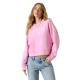 блуза,дамски,блузи,guess,jeans,w6rq04kcpr1,cropped,sweatshirt,pink,(soft,rose,multicolor)