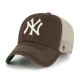 шапка,всички,шапки,47,mlb,new,york,yankees,trawler,cap,brown,(brown)