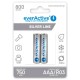 батерии,everactive,evhrl03,800,rechargeable,battery,2,units,clear,(silver)
