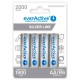 батерии,everactive,evhrl6,2000,rechargeable,battery,4,units,clear,(silver)