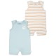 детски,облекла,за,момчета,huggies,clothes,5z3304,romper,2,units,blue,(dusty,mist)