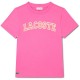 тениска,мъжки,тениски,дамски,тениски,lacoste,847585,short,sleeve,t,shirt,pink,(fushia)