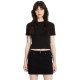 фланелка,с,къс,ръкав,дамски,топове,volcom,stone,tight,short,sleeve,top,black,(black)
