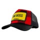 шапка,всички,шапки,john,hatter,&,co,rubber,the,boss,chequered,cap,red,(black,red)
