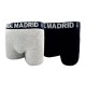 боксерки,мъжко,бельо,real,madrid,rm,adult,boxers,2,units,black,grey,(black,grey)