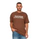 тениска,мъжки,тениски,дамски,тениски,9n1m,sense,blazing,short,sleeve,t,shirt,brown,(bark)