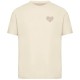 тениска,мъжки,тениски,дамски,тениски,miss,tee,on,love,heart,short,sleeve,t,shirt,beige,(sand)
