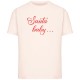 бебешка,тениска,мъжки,тениски,дамски,тениски,miss,tee,santa,baby,short,sleeve,t,shirt,pink,(pink)
