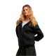 тениска,дамски,блузи,miss,tee,peace,sign,full,zip,sweatshirt,black,(black)