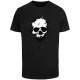 тениска,мъжки,тениски,дамски,тениски,mister,tee,artsy,skull,paint,short,sleeve,t,shirt,black,(black)