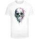 тениска,мъжки,тениски,дамски,тениски,mister,tee,colorful,skull,short,sleeve,t,shirt,white,(white)