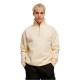 блуза,мъжки,пуловери,urban,classics,cut&sew,half,zip,sweatshirt,beige,(white,sand)