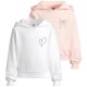 суичър,детски,блузи,urban,classics,heart,&,bow,hoodie,2,units,white,pink,(white,pink)