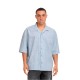 риза,с,къс,ръкав,дамски,ризи,мъжки,ризи,urban,classics,tb7562,short,sleeve,shirt,blue,(light,blue,white)