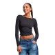 фланелка,с,дълъг,ръкав,дамски,топове,urban,classics,tb7721,long,sleeve,top,black,(black)