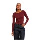 фланелка,с,дълъг,ръкав,дамски,топове,urban,classics,tb7721,long,sleeve,top,red,(cherry)