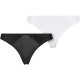 дамско,бельо,дамски,бикини,и,танкини,urban,classics,tb7850a,thong,2,units,black,(black,white)