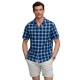 карирана,риза,дамски,ризи,мъжки,ризи,superdry,cabana,check,short,sleeve,shirt,blue,(haven,check,navy)