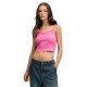 потник,дамски,топове,superdry,essential,lace,trim,crop,cami,sleeveless,top,pink,(flash,pink)