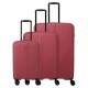 куфари,travelite,air,stripe,4w,s,slim,trolley,bag,red,(red)