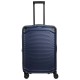 куфари,travelite,millennium,4w,m,expandable,trolley,bag,blue,(navy)