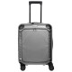 куфари,travelite,millennium,4w,s,front,pocket,trolley,bag,silver,(silver)