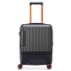 куфари,delsey,jh001a,slim,55cm,37l,trolley,bag,grey,(anthracite)