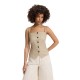 потник,дамски,топове,hugo,copale,10278993,sleeveless,top,beige,(open,miscellaneous)