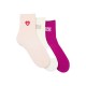 чорапи,мъжки,чорапи,дамски,чорапи,hugo,heart,cc,w,10279085,red,socks,3,pairs,multicolor,(open,miscellaneous)