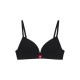 дамско,бельо,дамски,бикини,и,танкини,hugo,heart,triangle,10251623,bra,black,(black)