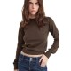 блуза,мъжки,пуловери,дамски,пуловери,balmohk,30000552,sweater,brown,(chocolate,brown)