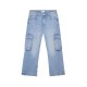 дънки,мъжки,панталони,дамски,панталони,balmohk,luis,cargo,straight,fit,jeans,blue,(light,blue,denim)