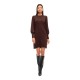 рокля,дамски,поли,и,рокли,vila,kerry,long,sleeve,dress,brown,(coffee,bean)