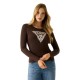 тениска,мъжки,тениски,дамски,тениски,guess,w6ri33j1314,slim,fit,long,sleeve,t,shirt,brown,(dark,coffee)