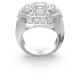 бижутерия,swarovski,5674299,ring,silver,(silver)