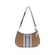 чанта,за,през,рамо,всички,чанти,guess,noelle,ii,top,shoulder,bag,brown,(latte,logo,light,blue)