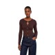 блуза,мъжки,пуловери,дамски,пуловери,salsa,jeans,21011735,sweater,brown,(dark,brown,v1)