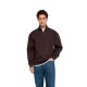 блуза,мъжки,пуловери,salsa,jeans,21011974,half,zip,sweatshirt,brown,(dark,brown)