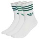чорапи,мъжки,чорапи,дамски,чорапи,adidas,originals,3,stripes,crew,socks,3,pairs,white,(white,rich,green,collegiate,green,blanch,green)