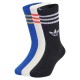чорапи,мъжки,чорапи,дамски,чорапи,adidas,originals,3,stripes,crew,socks,6,pairs,multicolor,(bold,blue,cloud,white,black)