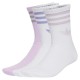 чорапи,мъжки,чорапи,дамски,чорапи,adidas,originals,3,stripes,glitter,crew,socks,3,pairs,multicolor,(white,ice,lavender)
