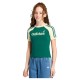 тениска,мъжки,тениски,дамски,тениски,adidas,originals,3,stripes,slim,short,sleeve,t,shirt,green,(collegiate,green,warm,vanilla)