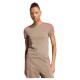 тениска,мъжки,тениски,дамски,тениски,adidas,originals,3,stripes,slim,short,sleeve,t,shirt,beige,(khaki,six,power,pink)