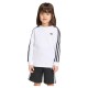 тениска,мъжки,тениски,дамски,тениски,adidas,originals,3,stripes,top,long,sleeve,t,shirt,white,(white)