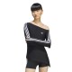 тениска,мъжки,тениски,дамски,тениски,adidas,originals,asymetric,top,long,sleeve,t,shirt,black,(black)