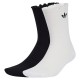 чорапи,мъжки,чорапи,дамски,чорапи,adidas,originals,ruffle,crew,socks,2,pairs,white,black,(black,white)