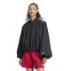блуза,дамски,блузи,adidas,originals,satin,pleated,full,zip,sweatshirt,black