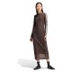 рокля,дамски,поли,и,рокли,adidas,originals,snake,print,maxi,long,sleeve,long,dress,brown,(earth,strata,aurora,coffee)