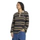 блуза,с,яка,дамски,блузи,adidas,originals,striped,knitted,polo,full,zip,sweatshirt,black,(black)